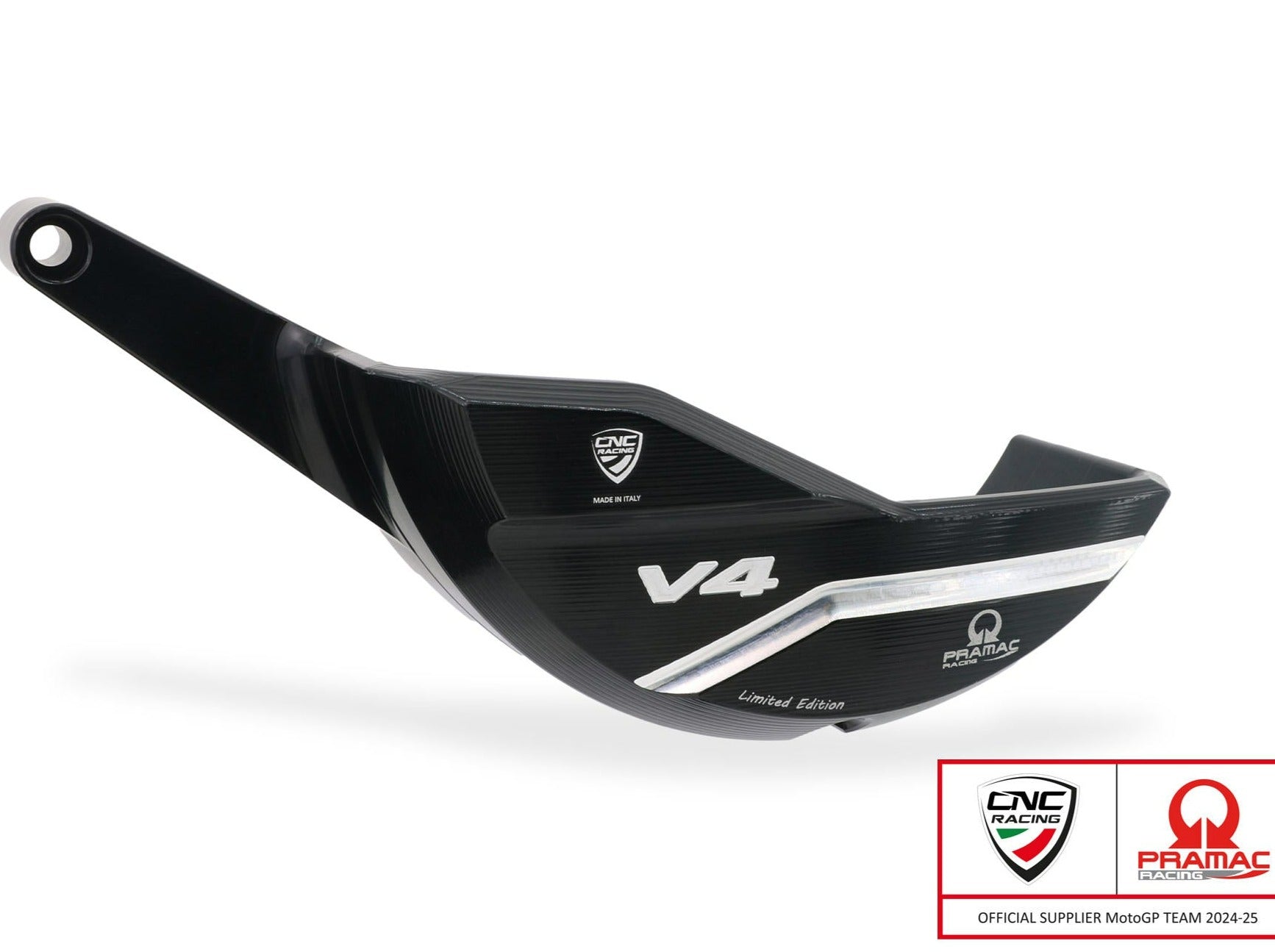 PR328PR - CNC RACING Ducati Diavel V4 (2023+) Generator Cover Protector (Pramac edition) – Accessories in the Motodeal Motorcycle Aftermarket Accessories and Parts Online Shop