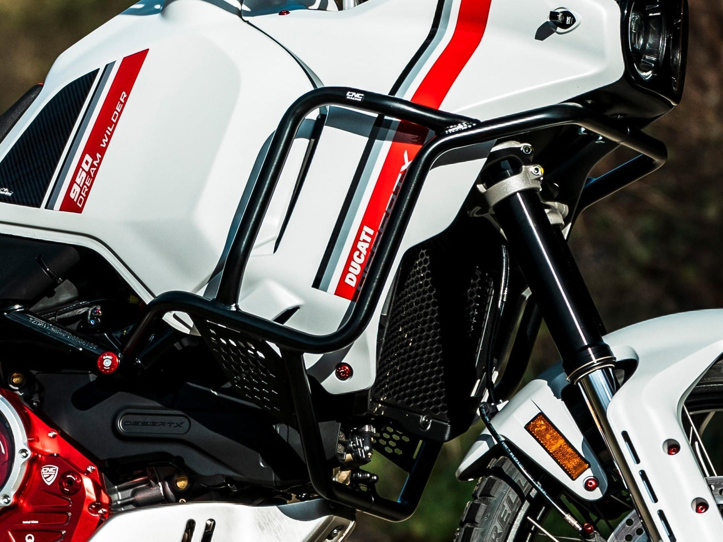 PR901 - CNC RACING Ducati DesertX (2022+) Crash Protection Bars – Accessories in the Motodeal Motorcycle Aftermarket Accessories and Parts Online Shop