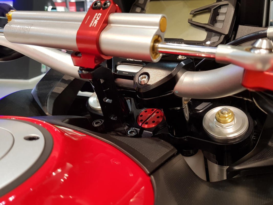 RM251 - CNC RACING Ducati Multistrada (2015+) Handlebar Clamp (full kit) – Accessories in the Motodeal Motorcycle Aftermarket Accessories and Parts Online Shop