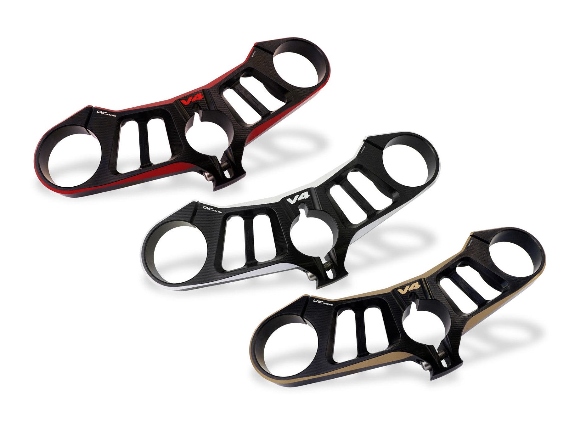 PST15 - CNC RACING Ducati Panigale V4 (18/24) Triple Clamps Top Plate (bi-color) – Accessories in the Motodeal Motorcycle Aftermarket Accessories and Parts Online Shop
