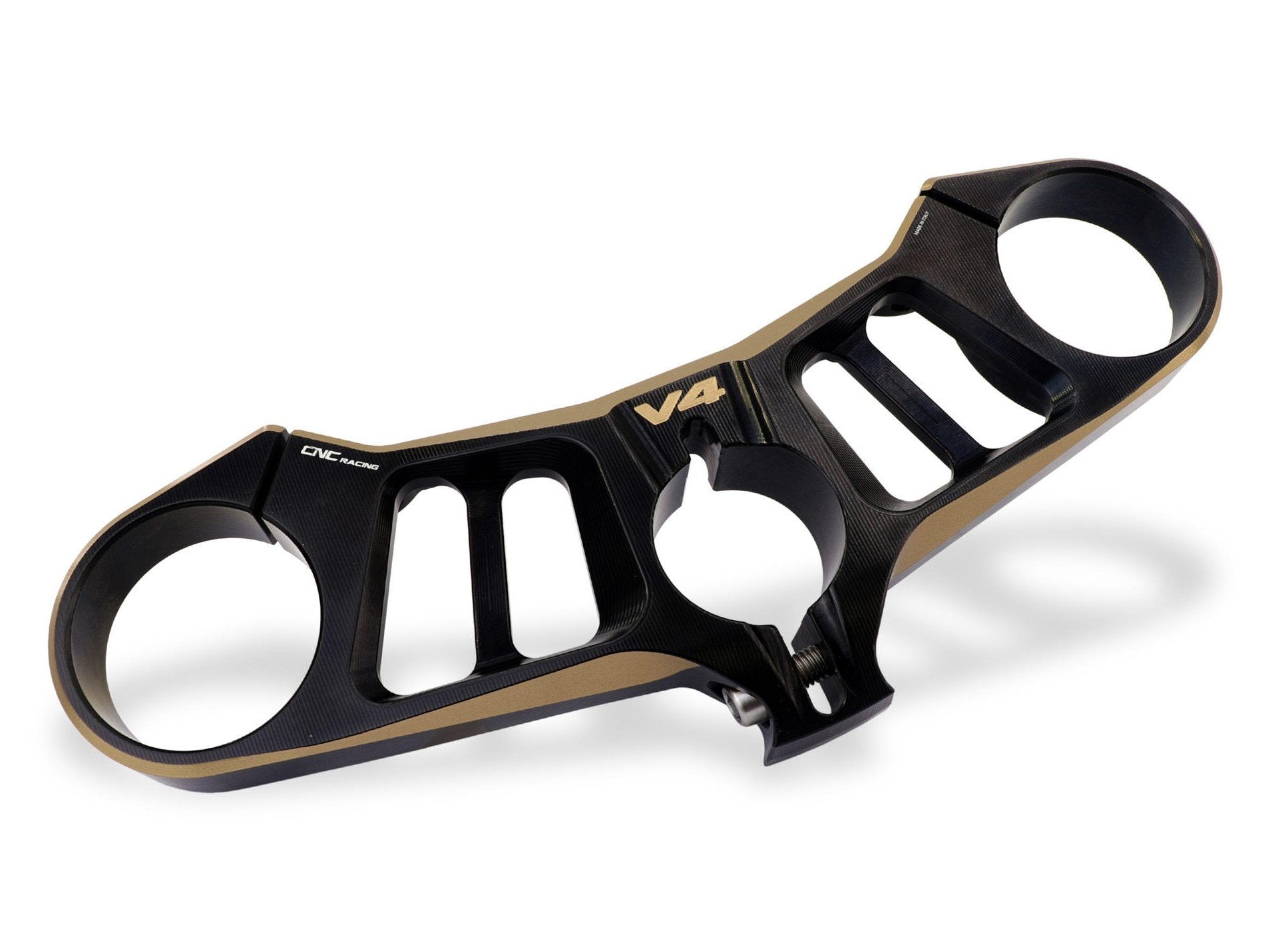 PST15 - CNC RACING Ducati Panigale V4 (18/24) Triple Clamps Top Plate (bi-color) – Accessories in the Motodeal Motorcycle Aftermarket Accessories and Parts Online Shop