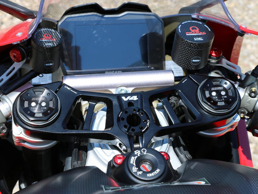 PST15 - CNC RACING Ducati Panigale V4 (18/24) Triple Clamps Top Plate – Accessories in the Motodeal Motorcycle Aftermarket Accessories and Parts Online Shop