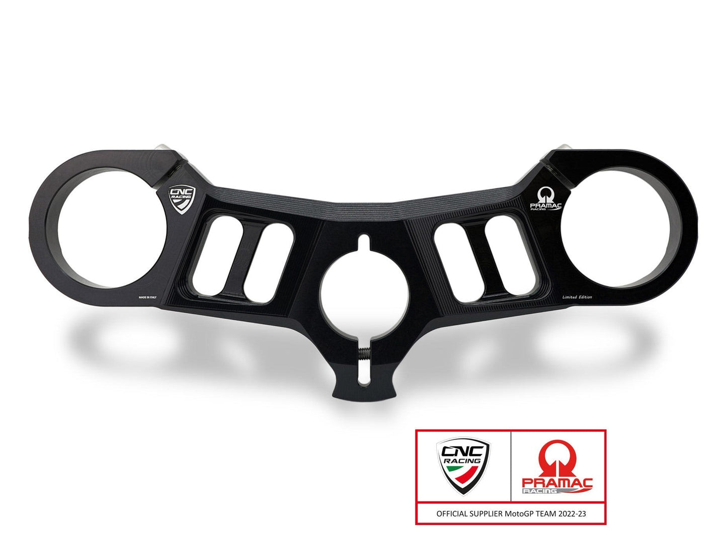 PST16PR - CNC RACING Ducati Panigale V2 (20/24) Triple Clamps Top Plate (Ø 53 mm; Pramac edition) – Accessories in the Motodeal Motorcycle Aftermarket Accessories and Parts Online Shop