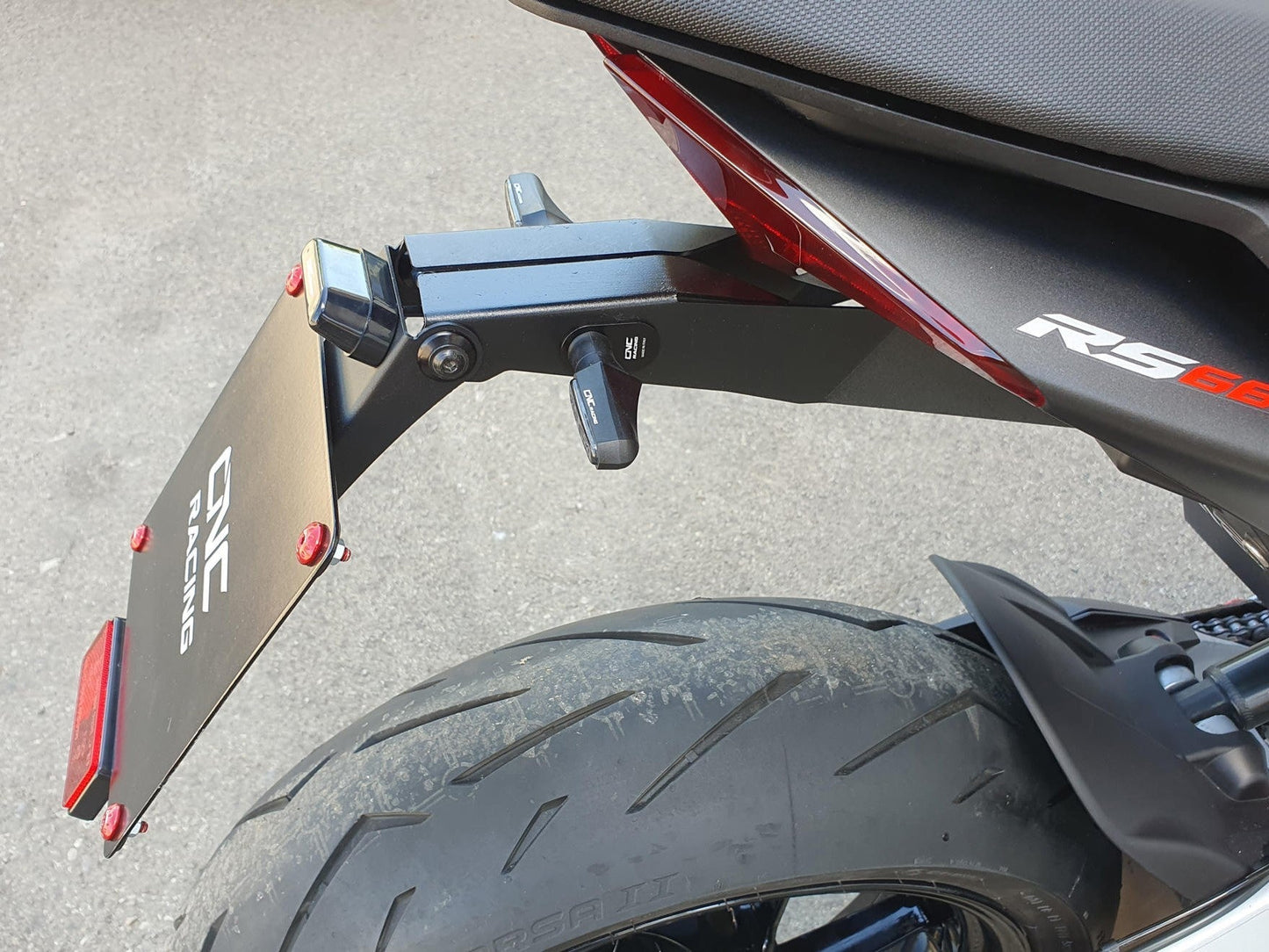 PT160 - CNC RACING Aprilia (2021+) Adjustable LED License Plate Holder – Accessories in the Motodeal Motorcycle Aftermarket Accessories and Parts Online Shop