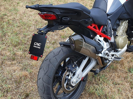 PT157 - CNC RACING Ducati Multistrada V4 (2021+) Adjustable LED License Plate Holder – Accessories in the Motodeal Motorcycle Aftermarket Accessories and Parts Online Shop