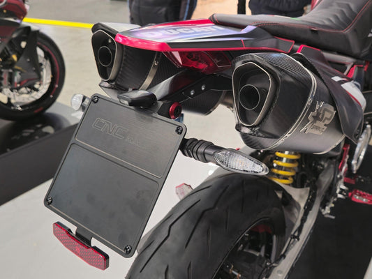 CNC RACING PT306 Ducati Hypermotard 698 Mono (2024+) Adjustable License Plate Holder Kit – Accessories in the Motodeal Motorcycle Aftermarket Accessories and Parts Online Shop