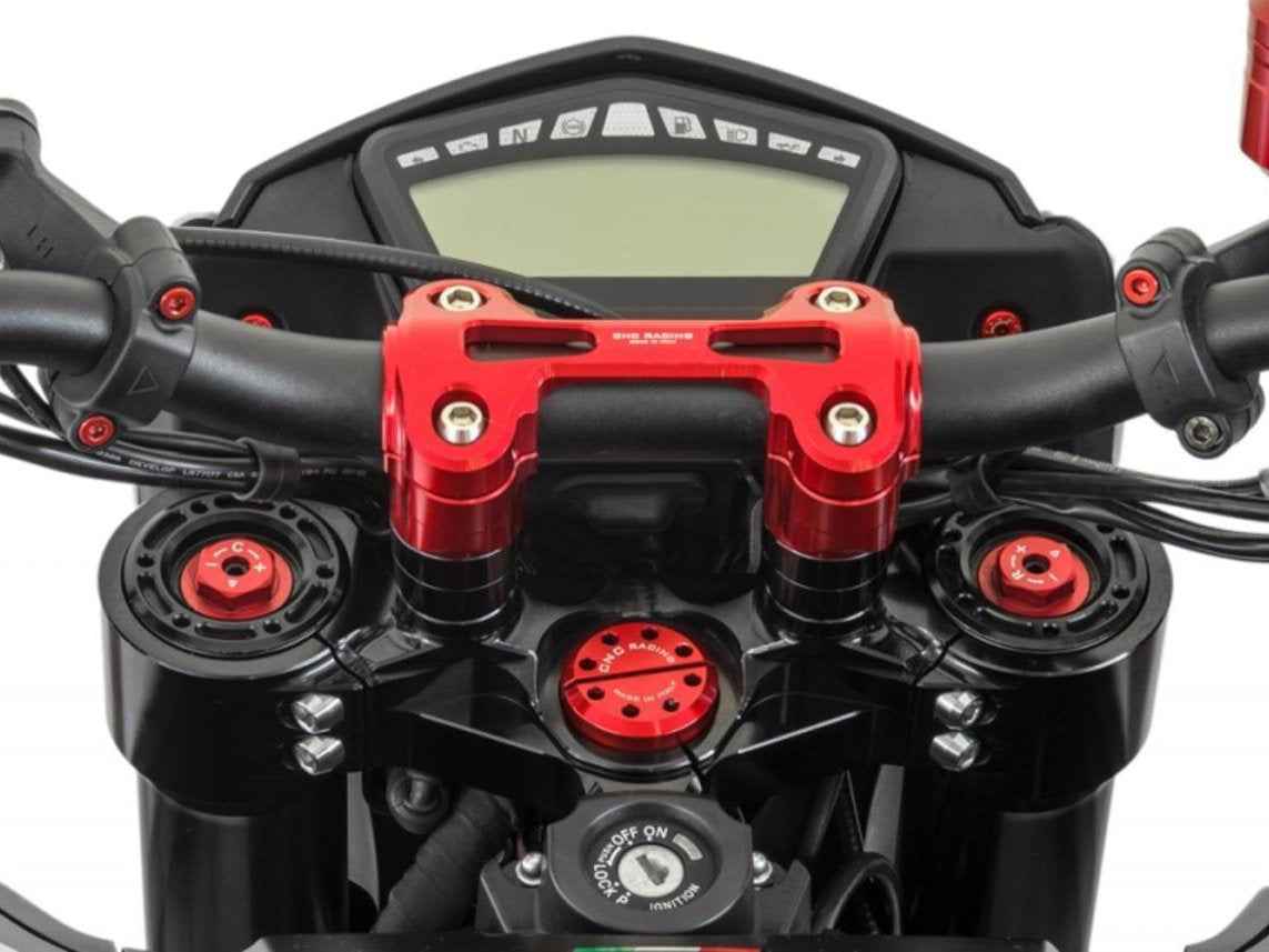 PS523 - CNC RACING Ducati Hypermotard 939/821 Triple Clamps Kit – Accessories in the Motodeal Motorcycle Aftermarket Accessories and Parts Online Shop