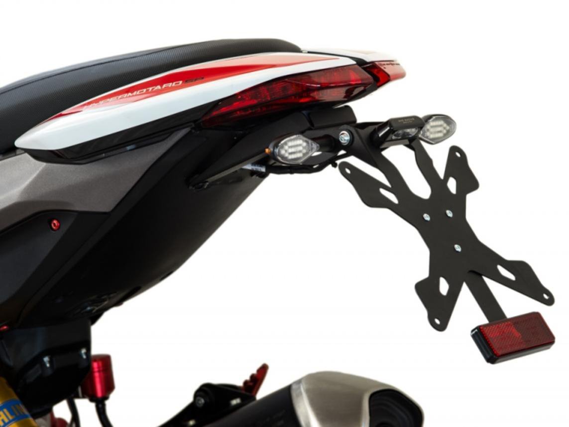 PT140 - CNC RACING Ducati Hypermotard 821/939 Adjustable LED License Plate – Accessories in the Motodeal Motorcycle Aftermarket Accessories and Parts Online Shop