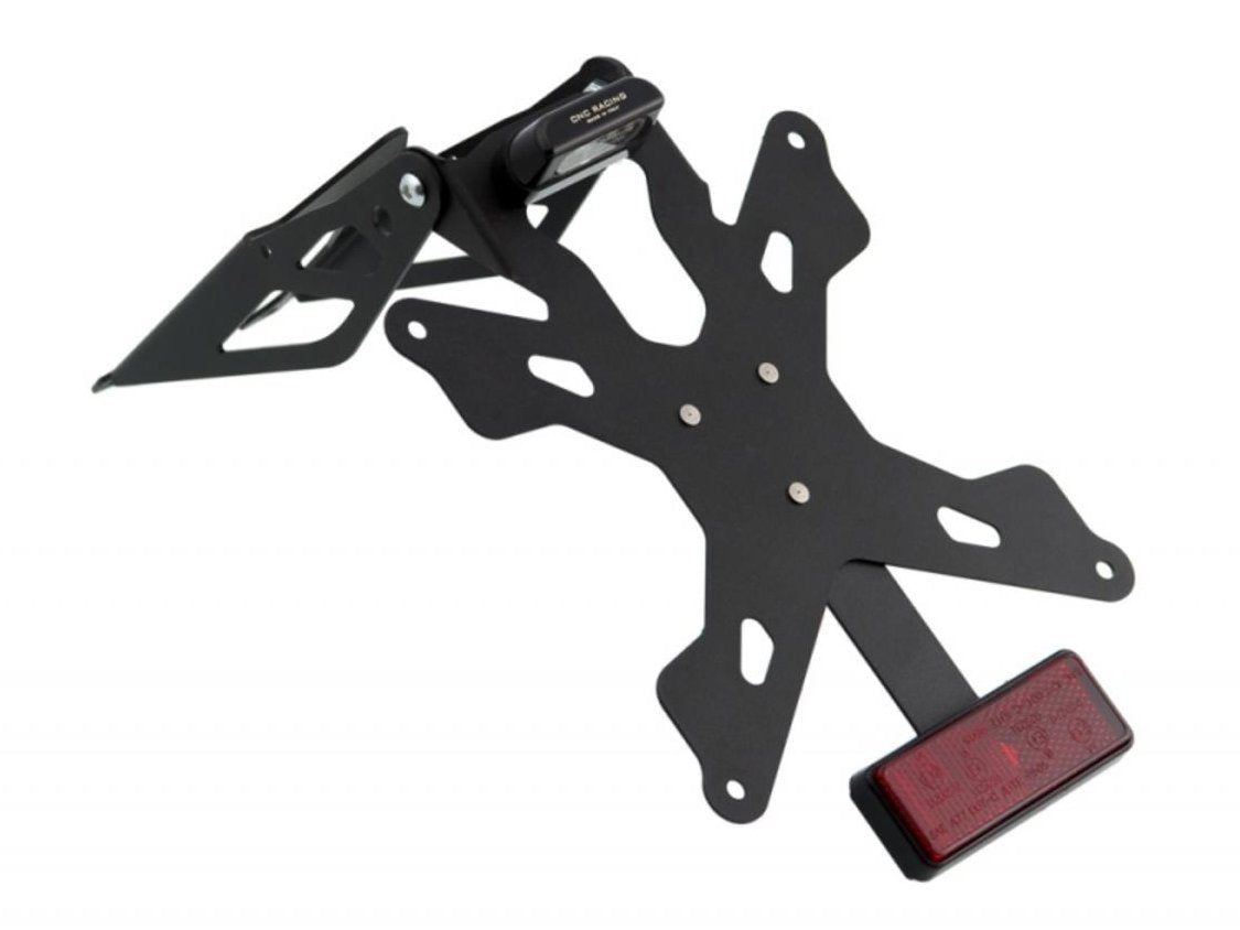 PT104 - CNC RACING Aprilia Tuono V2 Adjustable LED License Plate Holder – Accessories in the Motodeal Motorcycle Aftermarket Accessories and Parts Online Shop