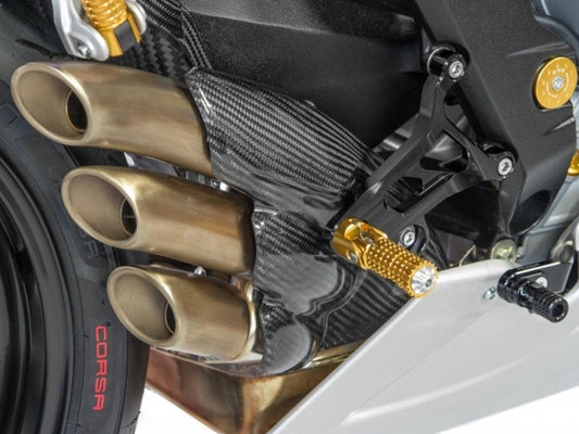 ZA832 - CNC RACING MV Agusta Carbon OEM Exhaust Heat Shield – Accessories in the Motodeal Motorcycle Aftermarket Accessories and Parts Online Shop