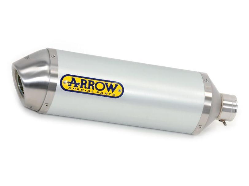 ARROW 71742AO Suzuki SVF650 Gladius (2009+) Aluminum Slip-on Exhaust "Thunder" – Accessories in the 2WheelsHero Motorcycle Aftermarket Accessories and Parts Online Shop