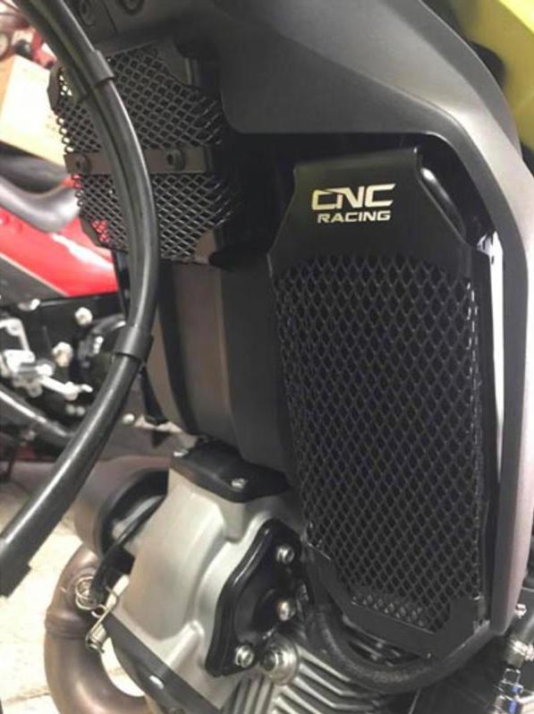 RA049 - CNC RACING Ducati Scrambler 800 (2015+) Radiator & Rectifier Guards Kit – Accessories in the Motodeal Motorcycle Aftermarket Accessories and Parts Online Shop