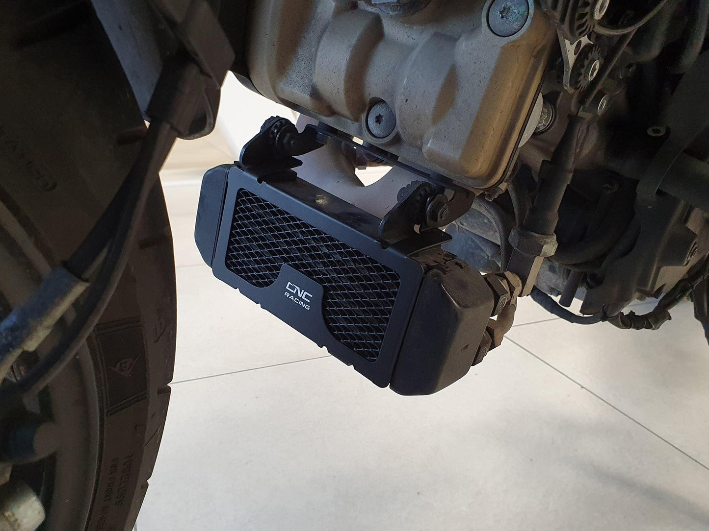 RA065 - CNC RACING Ducati Hypermotard 950/939 Oil Cooler Guard – Accessories in the Motodeal Motorcycle Aftermarket Accessories and Parts Online Shop