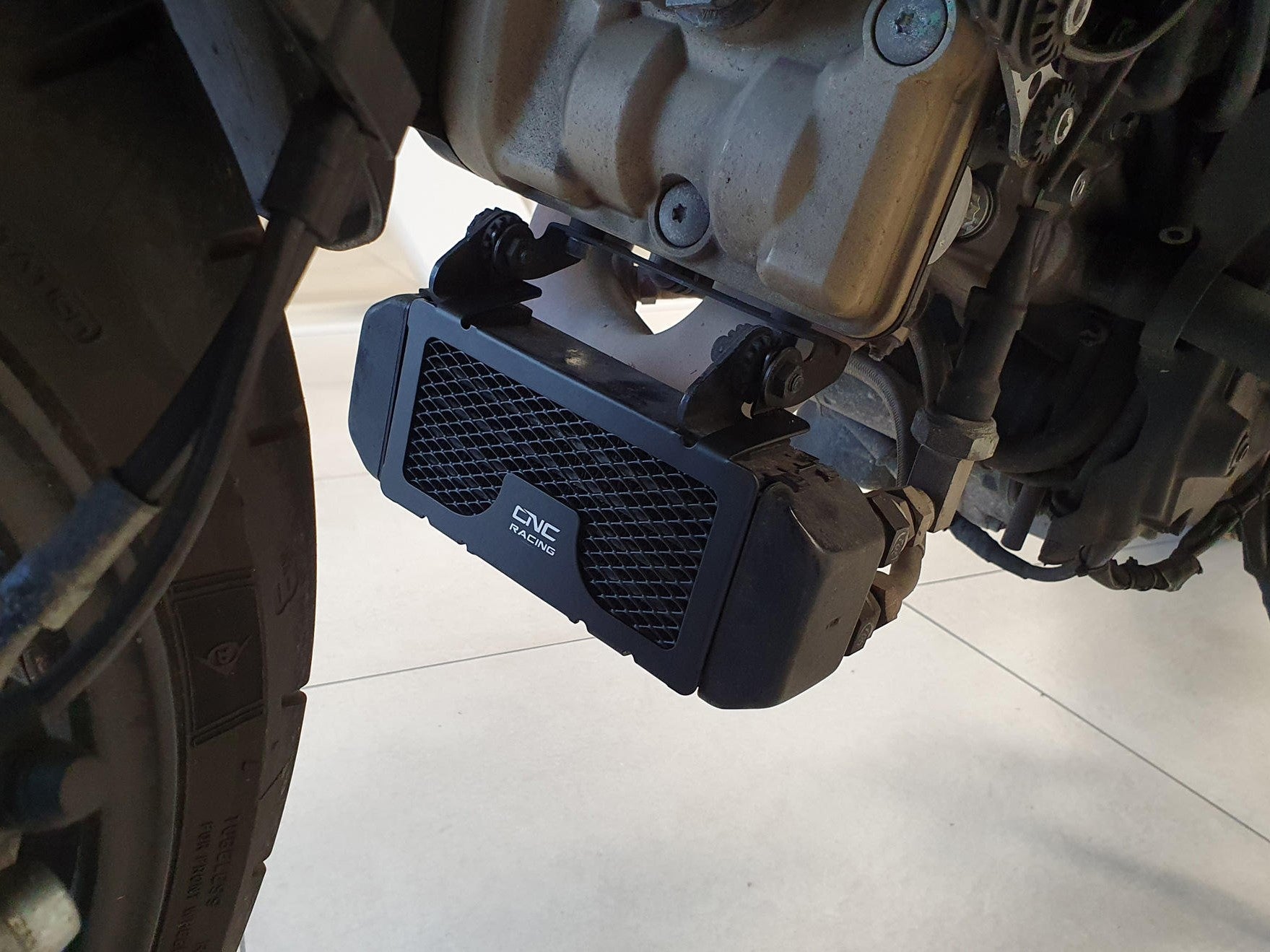 RA065 - CNC RACING Ducati Hypermotard 950/939 Oil Cooler Guard – Accessories in the Motodeal Motorcycle Aftermarket Accessories and Parts Online Shop