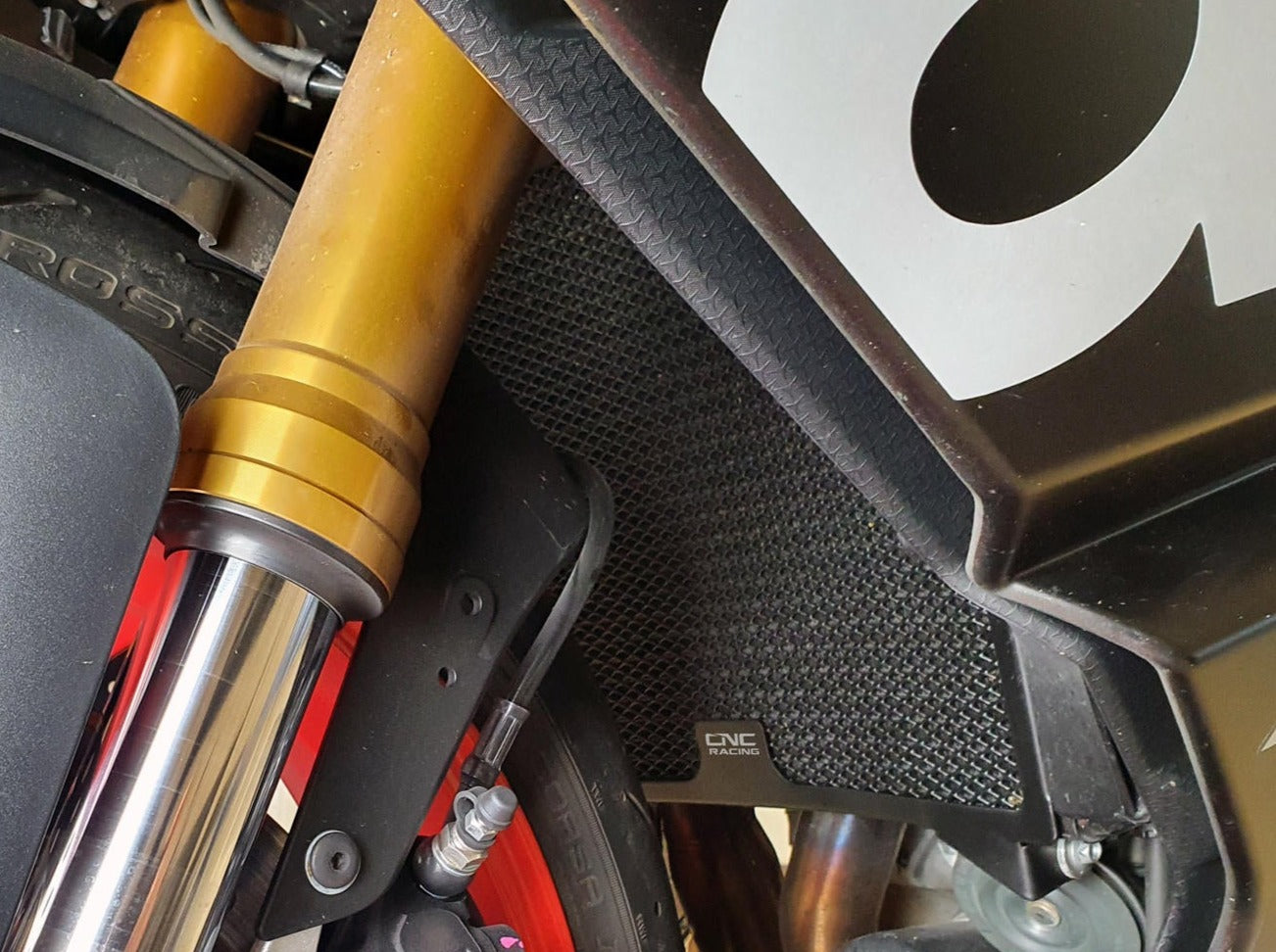 RA068 - CNC RACING Aprilia RS 660 / Tuono (2020+) Radiator Guard – Accessories in the Motodeal Motorcycle Aftermarket Accessories and Parts Online Shop