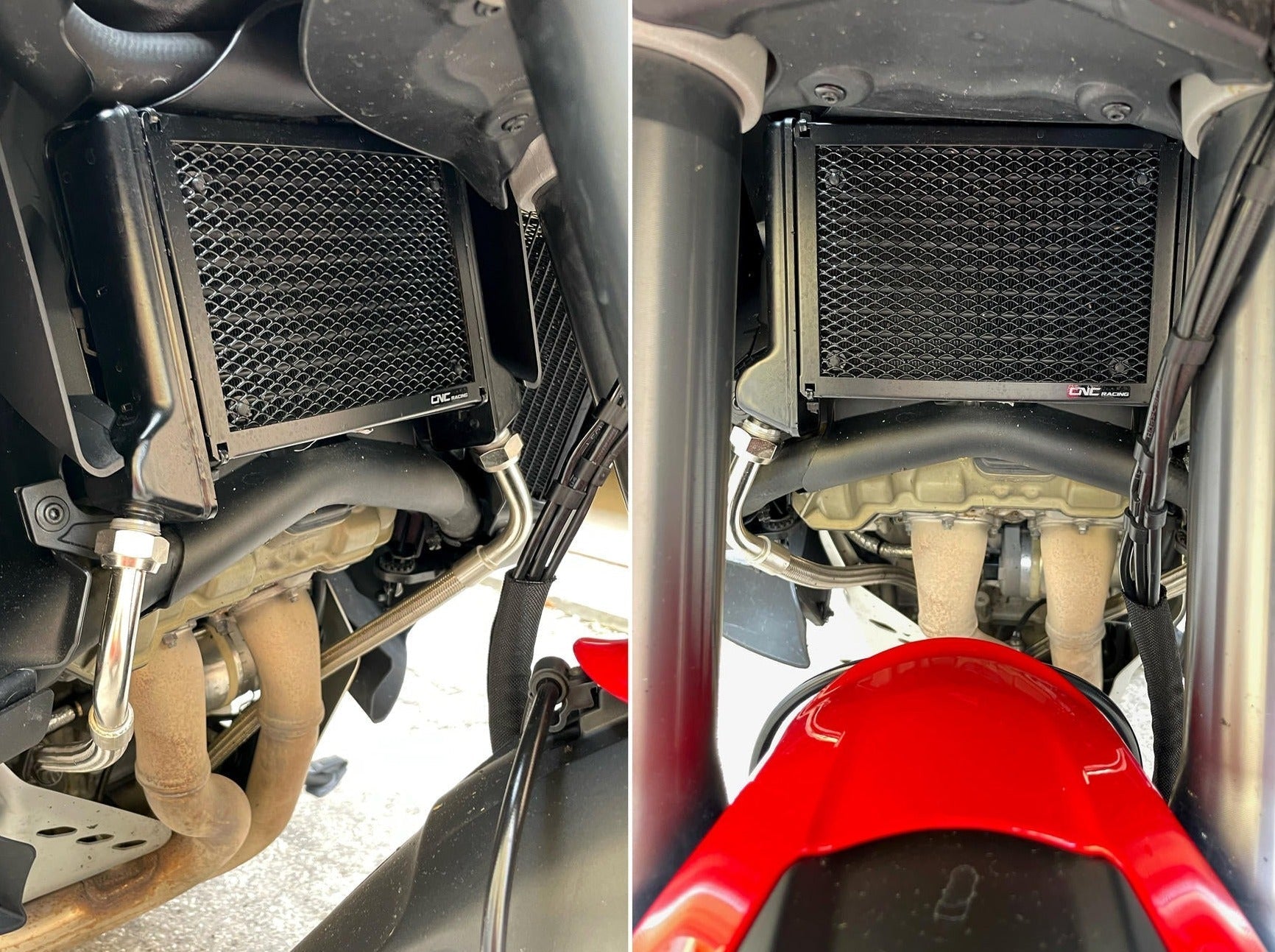 RA070 - CNC RACING Ducati Multistrada V4 (2021+) Radiator Guard – Accessories in the Motodeal Motorcycle Aftermarket Accessories and Parts Online Shop