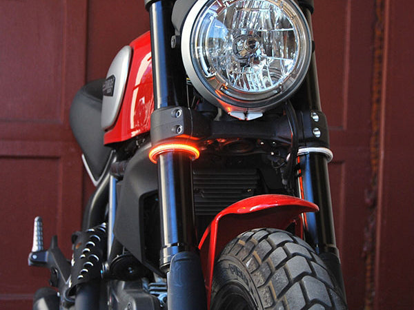 NEW RAGE CYCLES Universal LED Front Turn Signals "Rage360" – Accessories in the 2WheelsHero Motorcycle Aftermarket Accessories and Parts Online Shop