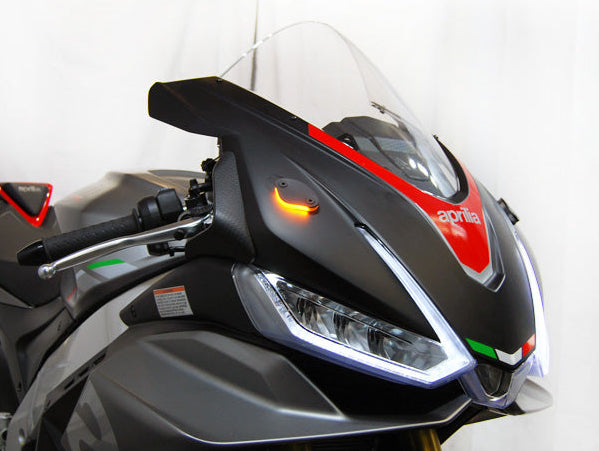 NEW RAGE CYCLES Aprilia RSV4 (21/24) LED Mirror Block-off Turn Signals – Accessories in the 2WheelsHero Motorcycle Aftermarket Accessories and Parts Online Shop