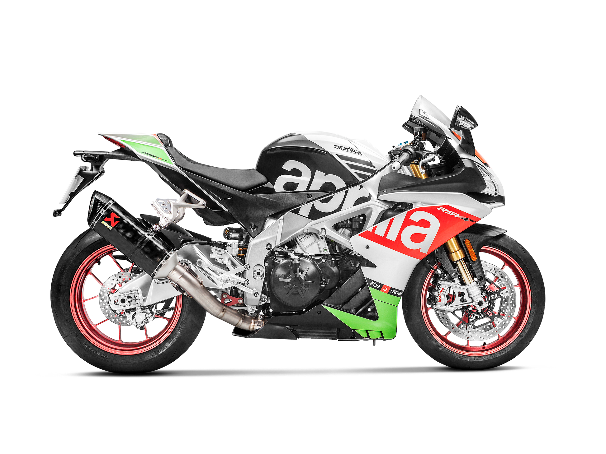 AKRAPOVIC S-A10SO9-RC Aprilia RSV4 / Tuono V4 (17/20) Slip-on Exhaust (carbon) – Accessories in the 2WheelsHero Motorcycle Aftermarket Accessories and Parts Online Shop