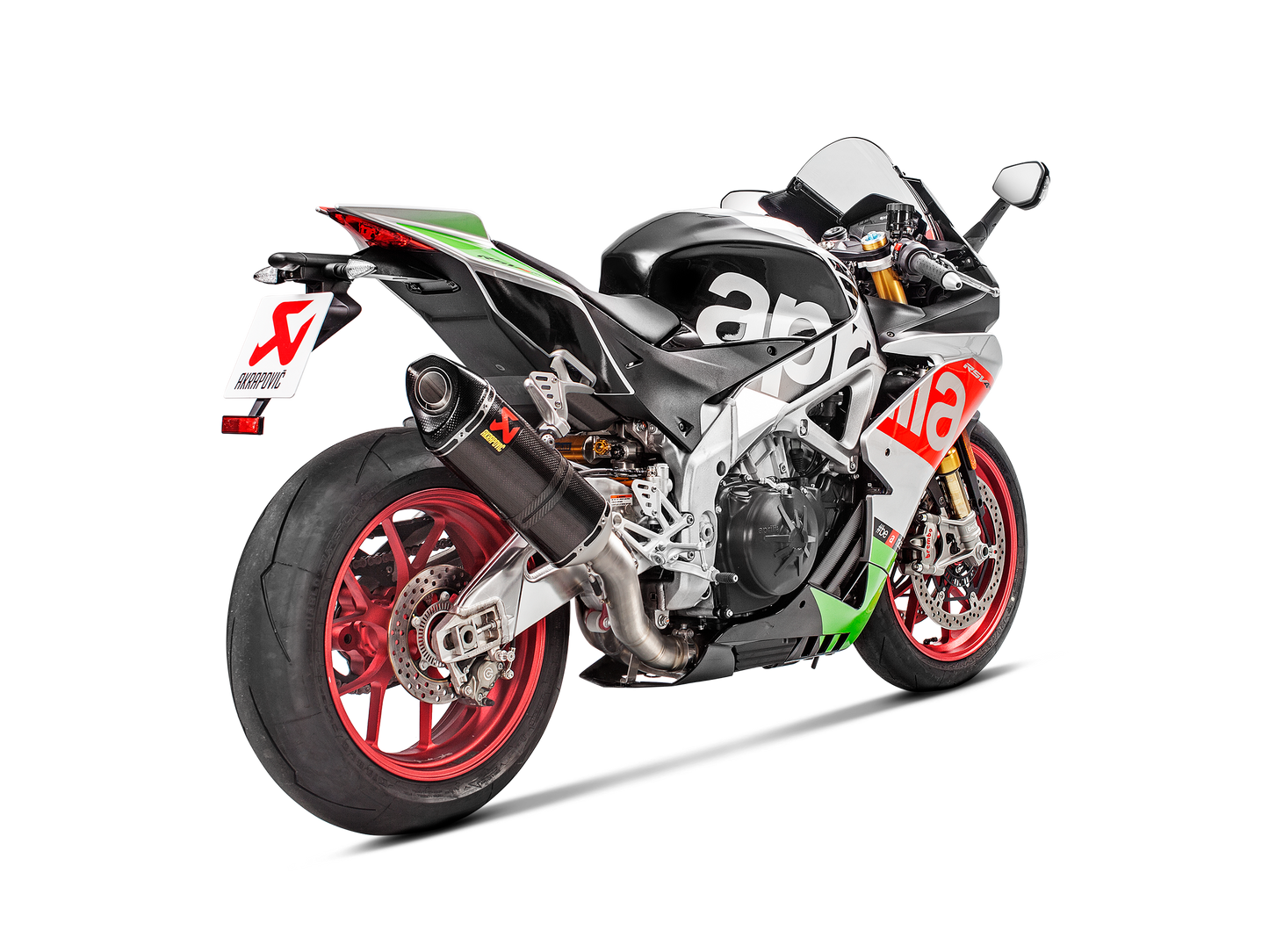 AKRAPOVIC S-A10SO9-RC Aprilia RSV4 / Tuono V4 (17/20) Slip-on Exhaust (carbon) – Accessories in the 2WheelsHero Motorcycle Aftermarket Accessories and Parts Online Shop