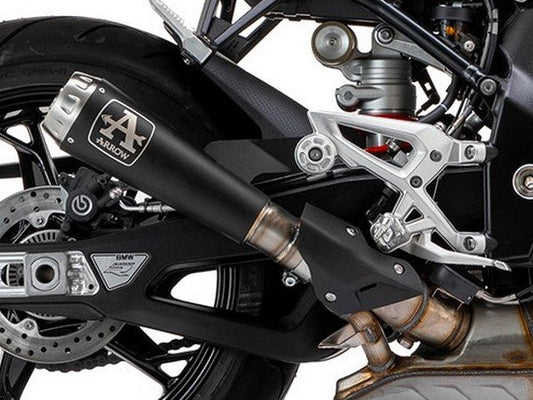 ARROW 71942PRN BMW S1000R (2021+) Dark Steel Slip-on Exhaust "Pro Race" – Accessories in the 2WheelsHero Motorcycle Aftermarket Accessories and Parts Online Shop