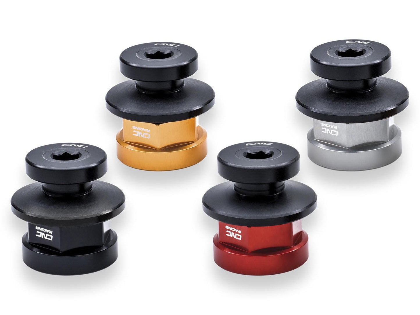 SC200 - CNC RACING Ducati Rear Wheel Nuts (with support stand) – Accessories in the Motodeal Motorcycle Aftermarket Accessories and Parts Online Shop