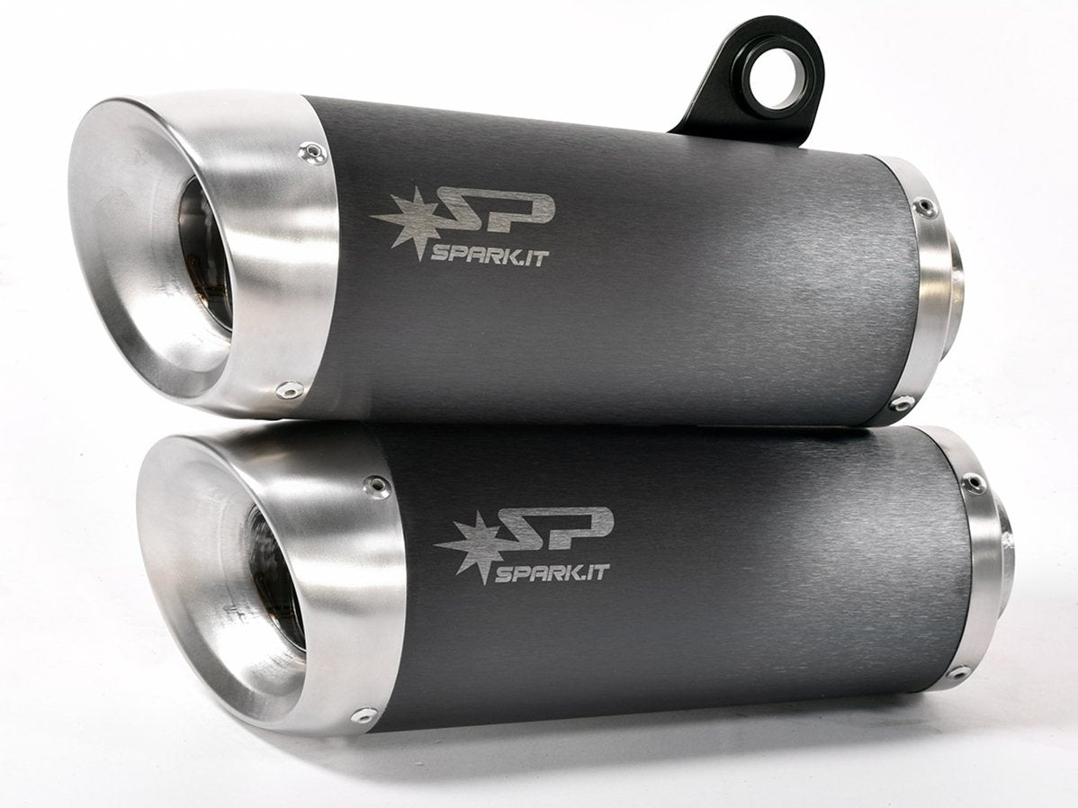 SPARK GDU0828 Ducati Monster 1100 Evo (11/13) Slip-on Exhaust "Evo5" (EU homologated)