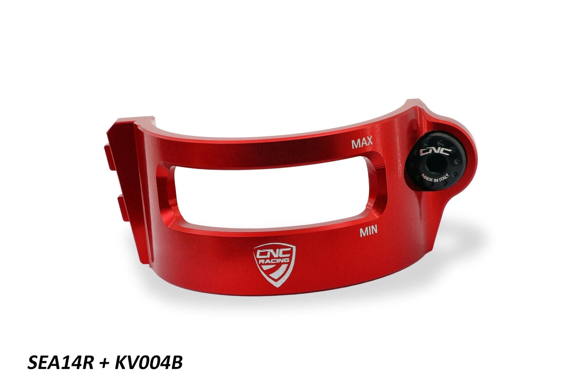 SEA14 - CNC RACING Ducati Multistrada V4 (2021+) Rear Brake Fluid Tank Clamp – Accessories in the Motodeal Motorcycle Aftermarket Accessories and Parts Online Shop