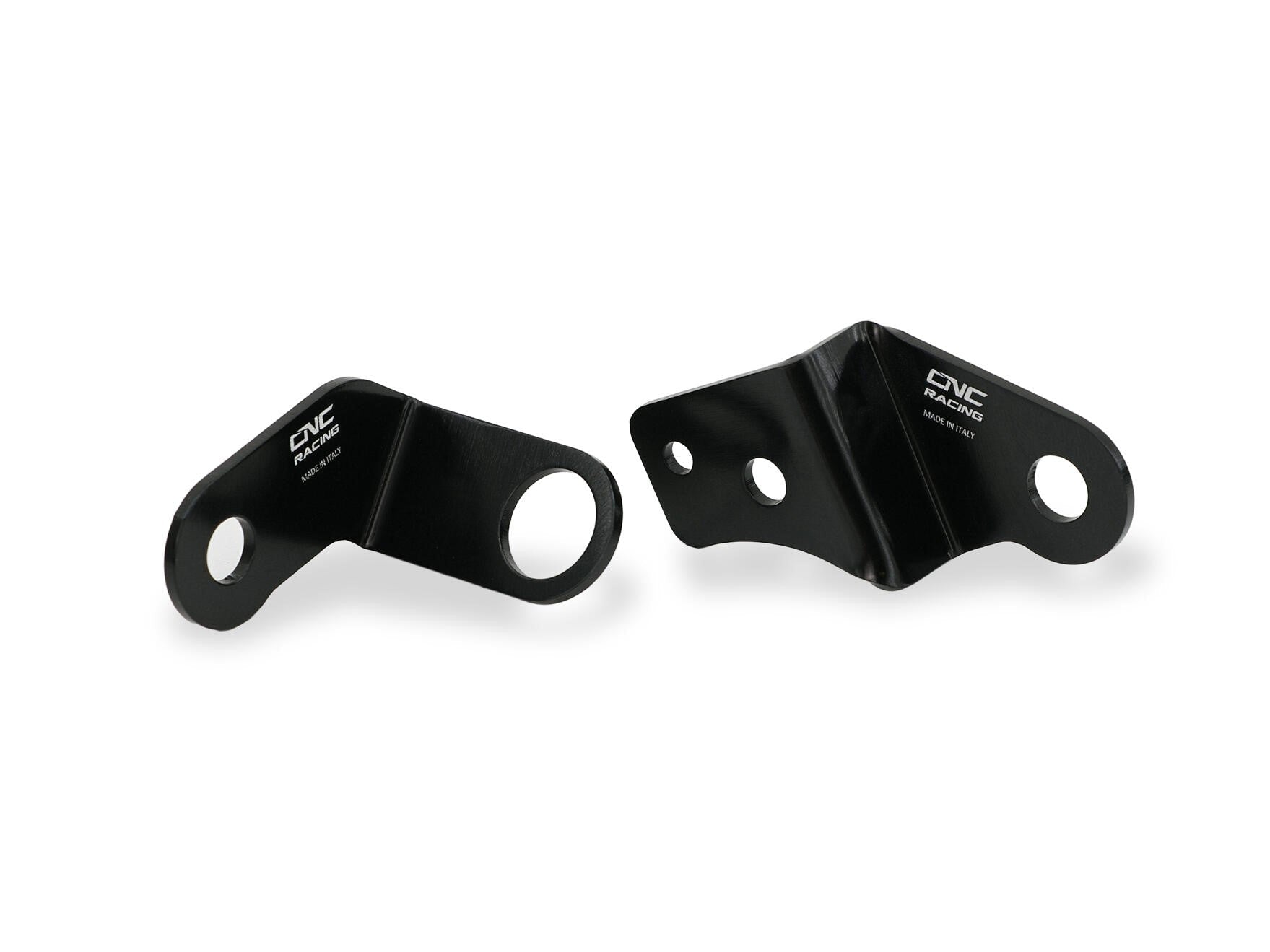 SEA19 - CNC RACING Ducati Hypermotard 698 Mono (2024+) Clutch / Brake Fluid Tanks Brackets Kit – Accessories in the Motodeal Motorcycle Aftermarket Accessories and Parts Online Shop