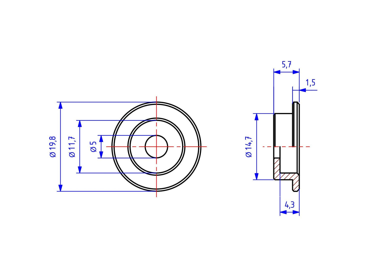 SF122 - CNC RACING Ducati Superbike / Streetfighter Clutch Spring Retainers – Accessories in the Motodeal Motorcycle Aftermarket Accessories and Parts Online Shop