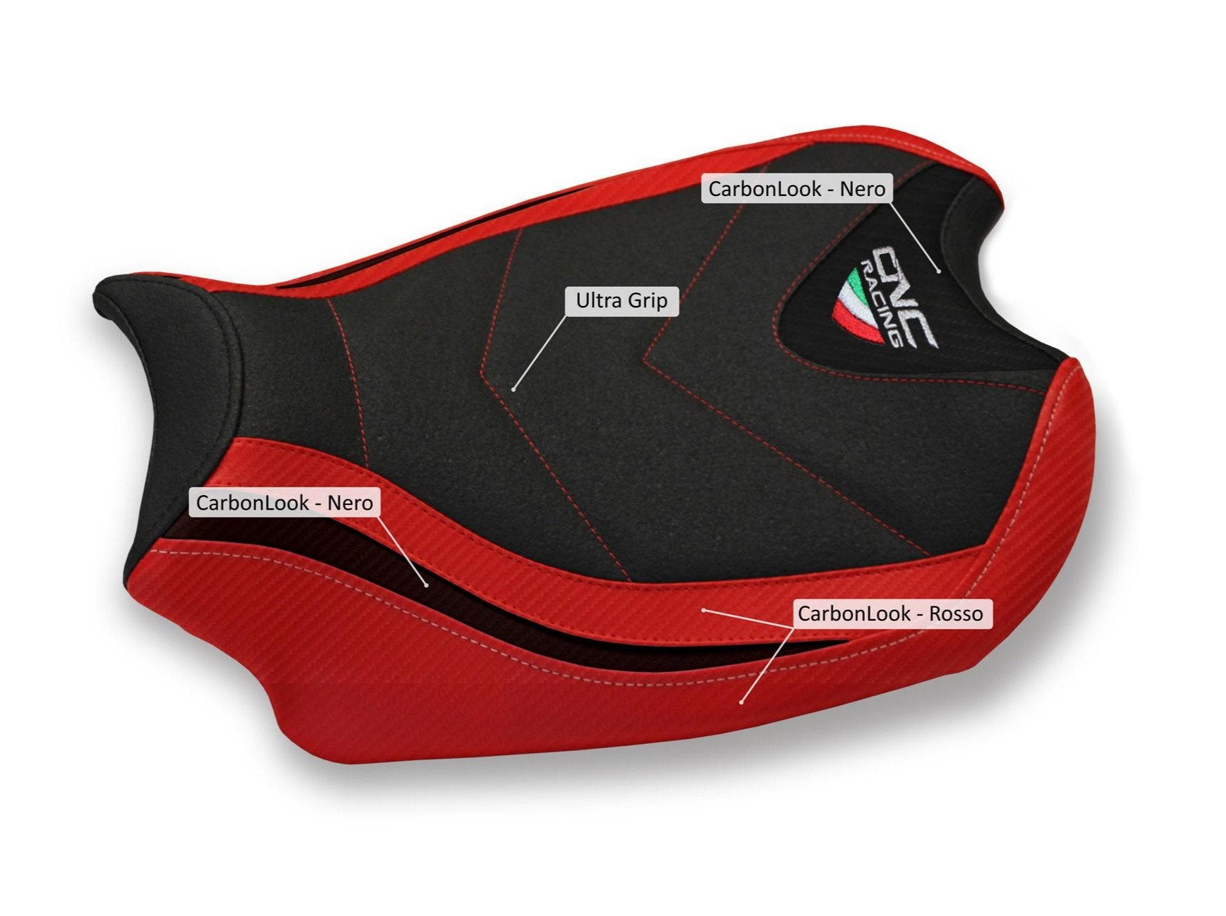 SLD02BR - CNC RACING Ducati Streetfighter V4 Ultragrip Seat Cover – Accessories in the Motodeal Motorcycle Aftermarket Accessories and Parts Online Shop