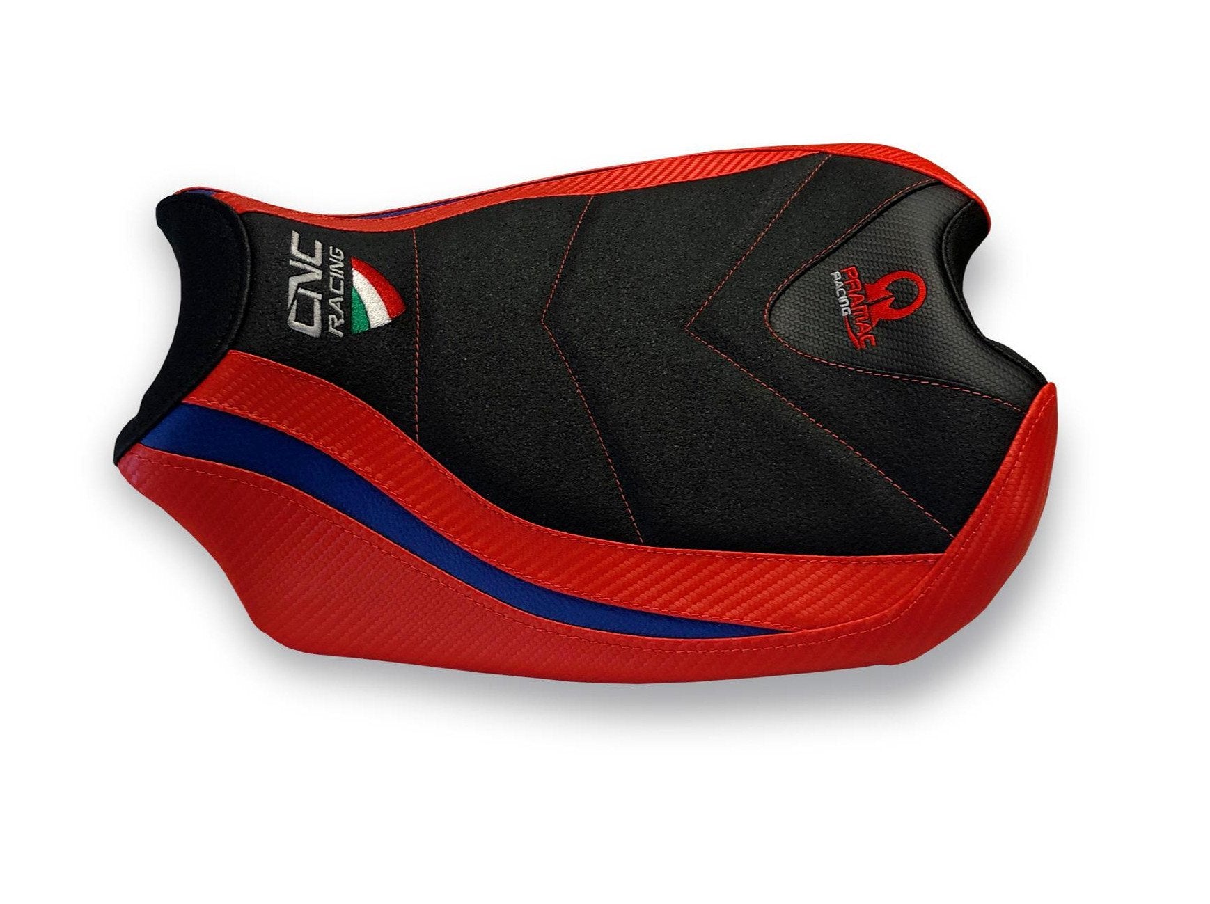 SLD02PR - CNC RACING Ducati Streetfighter V4 Ultragrip Seat Cover (Pramac edition) – Accessories in the Motodeal Motorcycle Aftermarket Accessories and Parts Online Shop