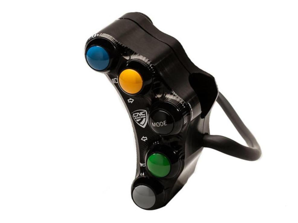 SWD18 - CNC RACING Ducati 7 Buttons Left Handlebar Switch (street) – Accessories in the Motodeal Motorcycle Aftermarket Accessories and Parts Online Shop