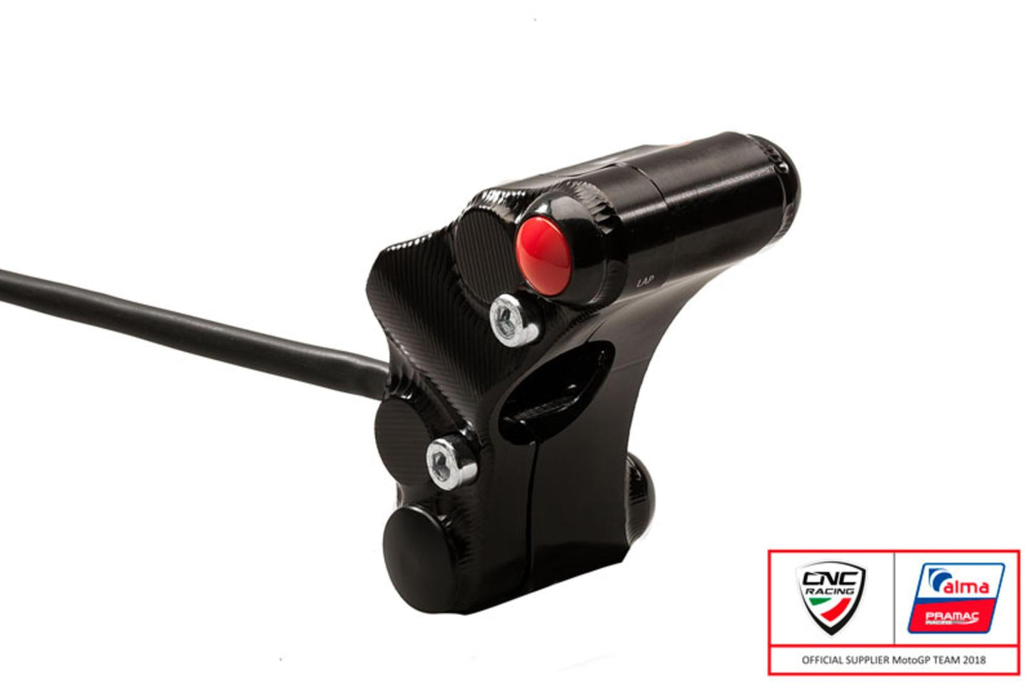 SWD02PR - CNC RACING Ducati 6 Buttons Left Handlebar Switch (racing; Pramac edition) – Accessories in the Motodeal Motorcycle Aftermarket Accessories and Parts Online Shop