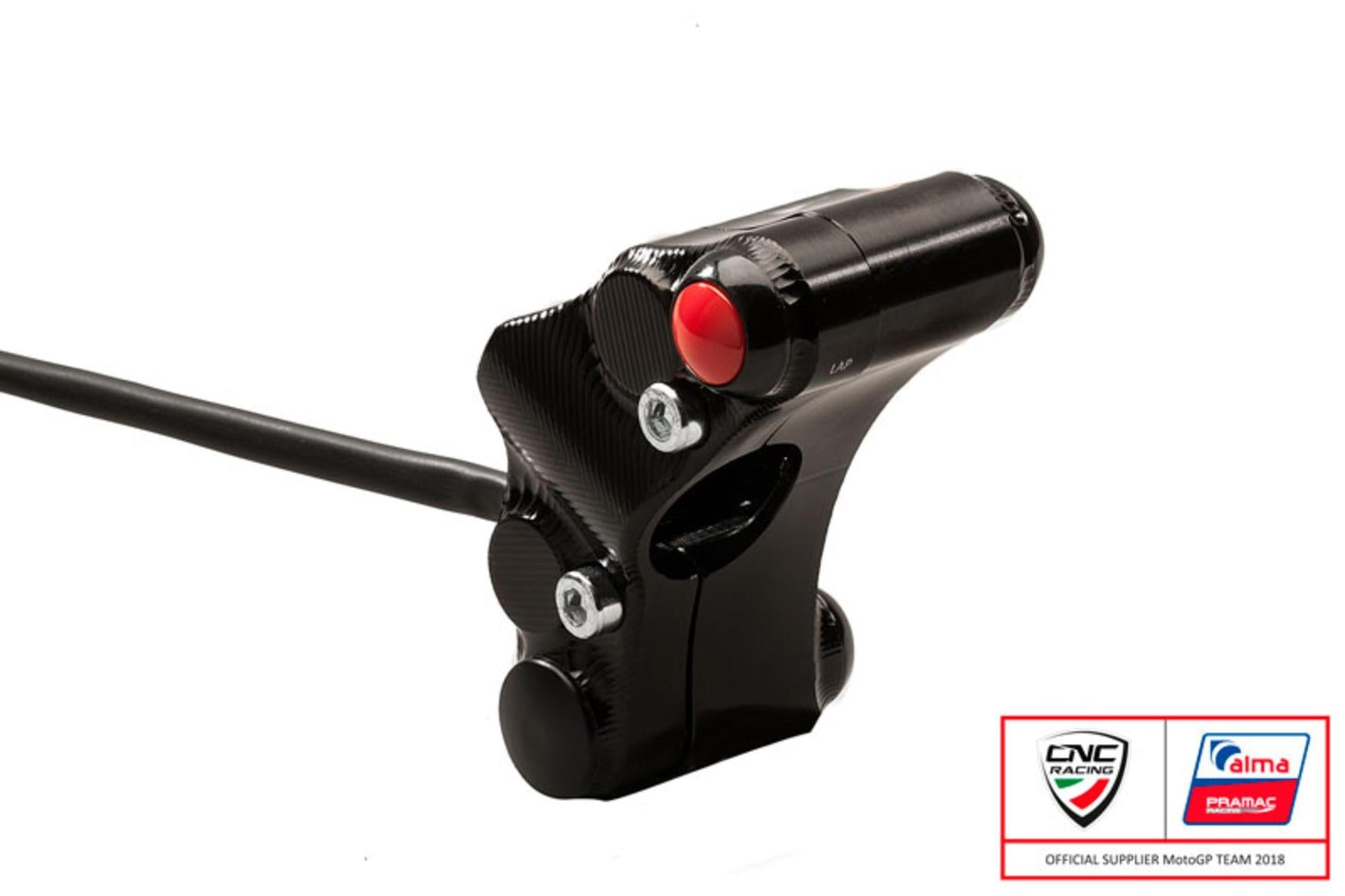 SWD02PR - CNC RACING Ducati 6 Buttons Left Handlebar Switch (racing; Pramac edition) – Accessories in the Motodeal Motorcycle Aftermarket Accessories and Parts Online Shop
