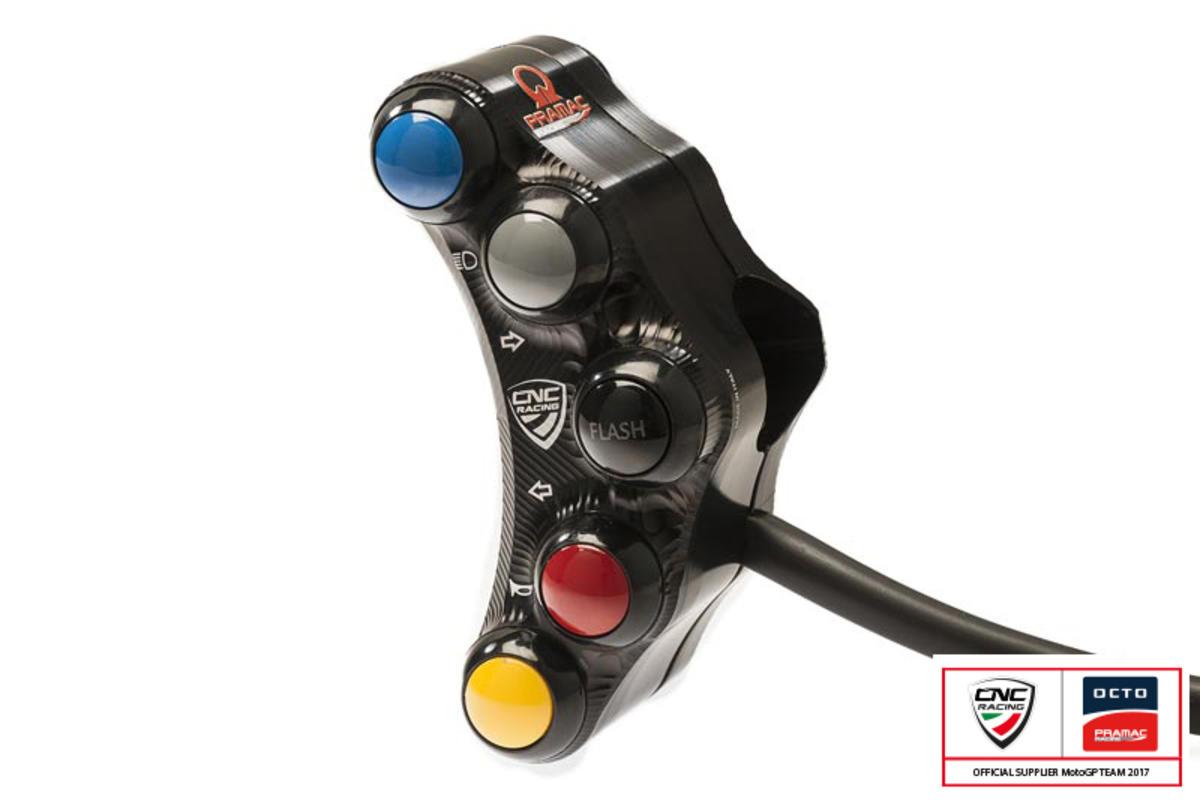 SWD07PR - CNC RACING Ducati Monster 7 Buttons Left Handlebar Switch (street; Pramac edition) – Accessories in the Motodeal Motorcycle Aftermarket Accessories and Parts Online Shop