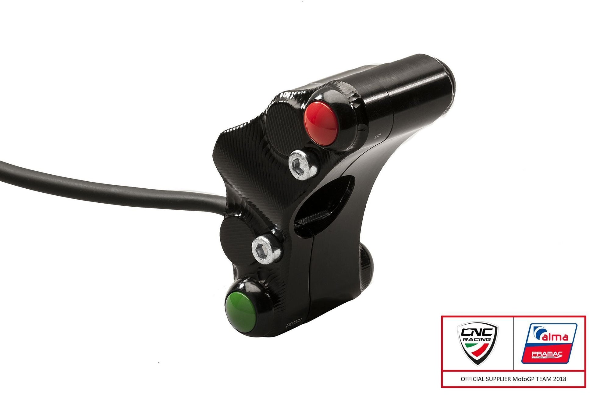 SWD07PR - CNC RACING Ducati Monster 7 Buttons Left Handlebar Switch (street; Pramac edition) – Accessories in the Motodeal Motorcycle Aftermarket Accessories and Parts Online Shop