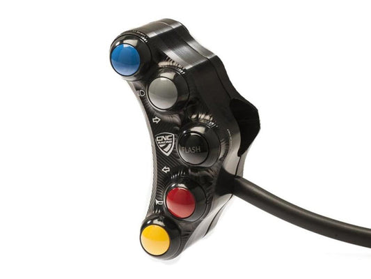 SWD08 - CNC RACING Ducati Superbike 1098/1198/848 7 Buttons Left Handlebar Switch (street) – Accessories in the Motodeal Motorcycle Aftermarket Accessories and Parts Online Shop