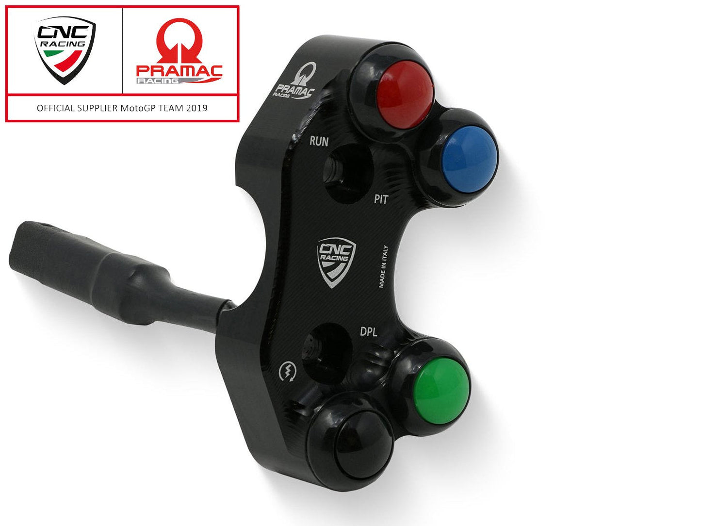 SWD16PR - CNC RACING Ducati Panigale V4R (19/21) Right Handlebar Switch (for OEM & RCS Brembo; Pramac edition) – Accessories in the Motodeal Motorcycle Aftermarket Accessories and Parts Online Shop