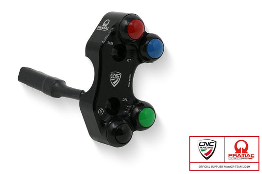 SWD17PR - CNC RACING Ducati Panigale V4R (19/21) Right Handlebar Switch (for Brembo billet CNC and forged; Pramac edition) – Accessories in the Motodeal Motorcycle Aftermarket Accessories and Parts Online Shop