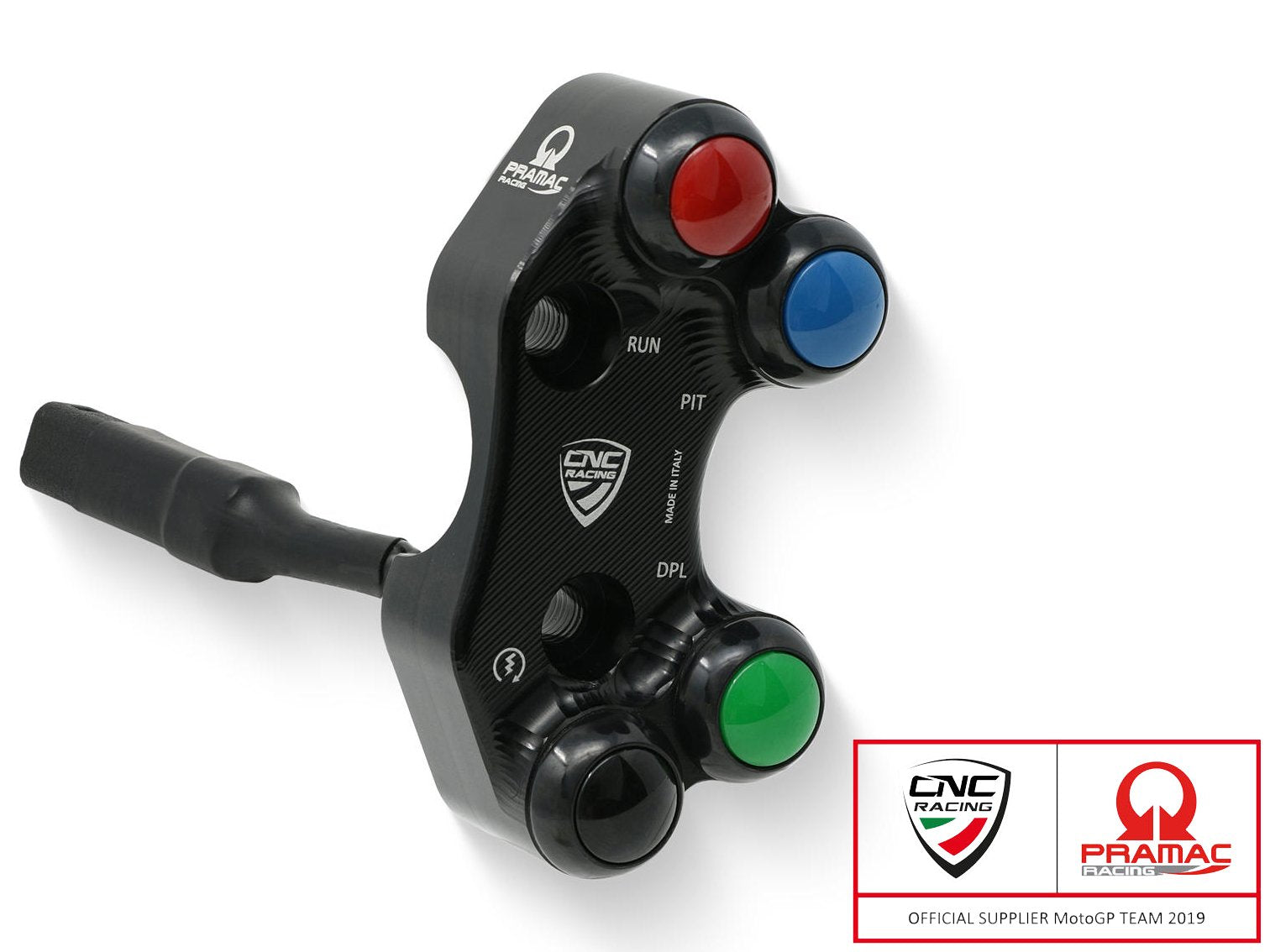 SWD17PR - CNC RACING Ducati Panigale V4R (19/21) Right Handlebar Switch (for Brembo billet CNC and forged; Pramac edition) – Accessories in the Motodeal Motorcycle Aftermarket Accessories and Parts Online Shop