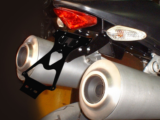 PRT01 - DUCABIKE Ducati Monster 1100/796/696 Adjustable License Plate Holder – Accessories in the Motodeal Motorcycle Aftermarket Accessories and Parts Online Shop