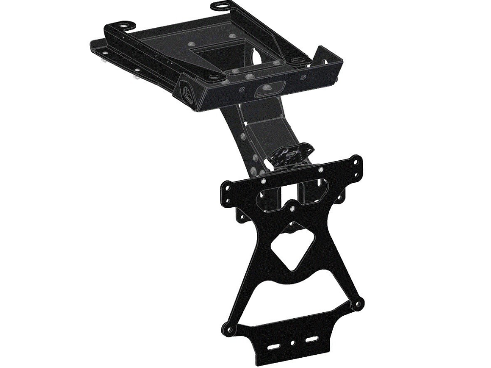 PRT01 - DUCABIKE Ducati Monster 1100/796/696 Adjustable License Plate Holder – Accessories in the Motodeal Motorcycle Aftermarket Accessories and Parts Online Shop