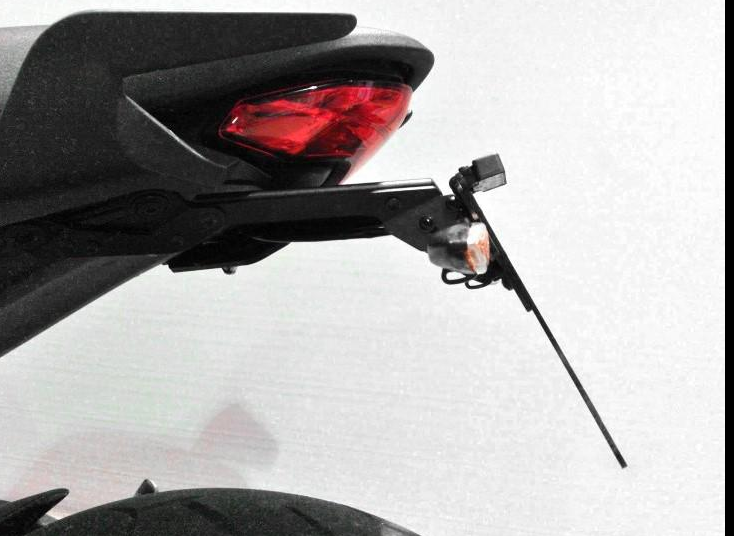 PRT04 - DUCABIKE Ducati Monster 1200 (14/16) Adjustable License Plate Holder – Accessories in the Motodeal Motorcycle Aftermarket Accessories and Parts Online Shop
