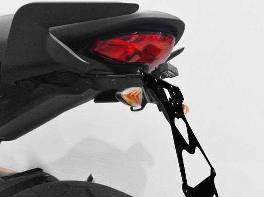 PRT05 - DUCABIKE Ducati Monster 1200 (14/16) Adjustable License Plate Holder (short) – Accessories in the Motodeal Motorcycle Aftermarket Accessories and Parts Online Shop