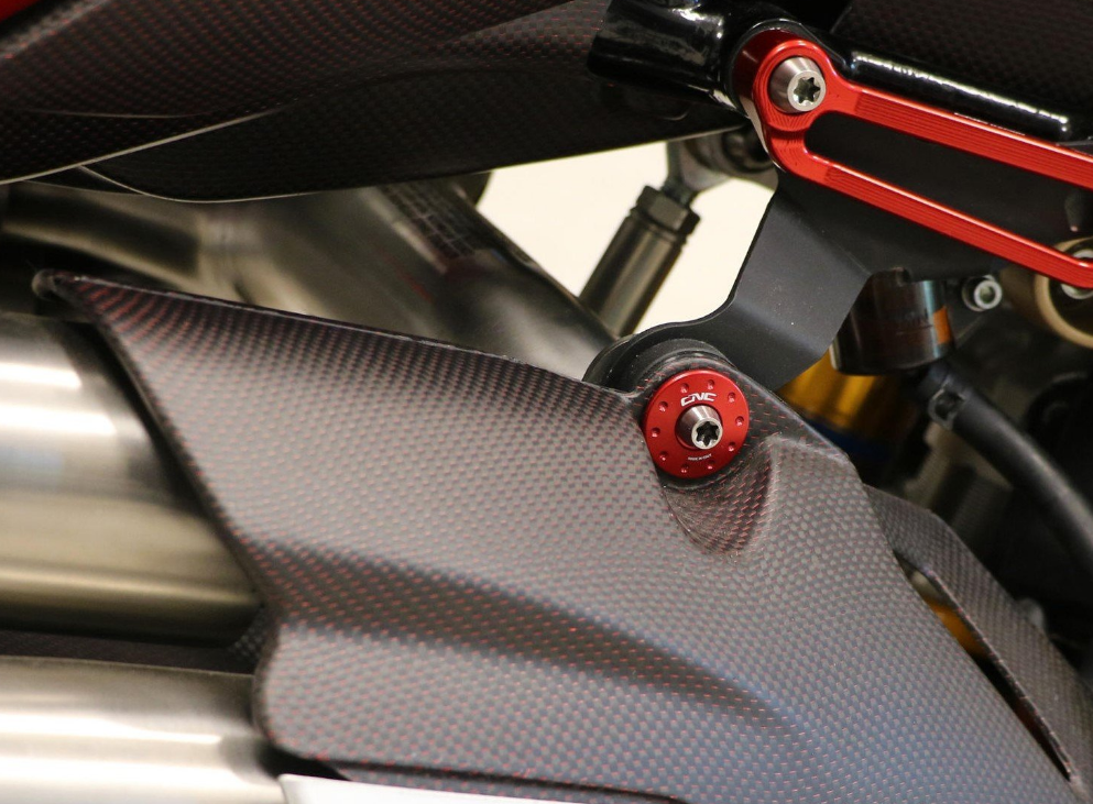 KV452 - CNC RACING MV Agusta Brutale Exhaust Silencer Bracket Collar Screw – Accessories in the Motodeal Motorcycle Aftermarket Accessories and Parts Online Shop
