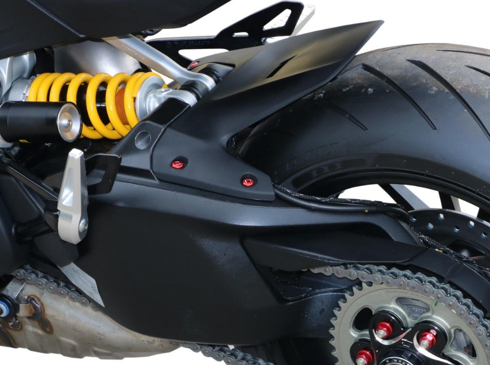 KV455 - CNC RACING Ducati Diavel 1260 Rear Mudguard Screws – Accessories in the Motodeal Motorcycle Aftermarket Accessories and Parts Online Shop