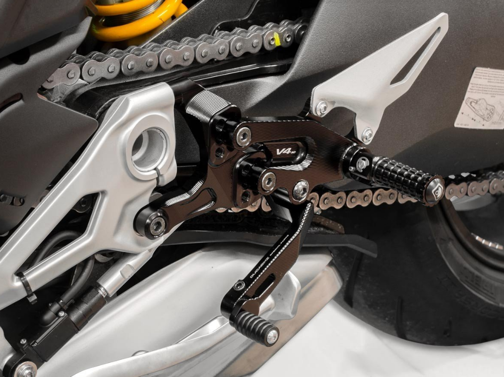 PRSFV401 - DUCABIKE Ducati Streetfighter V4 (2020+) Adjustable Rearset – Accessories in the Motodeal Motorcycle Aftermarket Accessories and Parts Online Shop