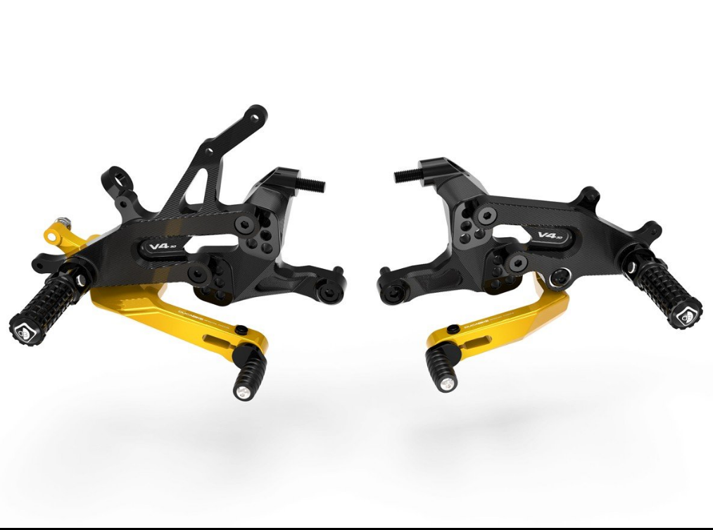 PRSFV401 - DUCABIKE Ducati Streetfighter V4 (2020+) Adjustable Rearset – Accessories in the Motodeal Motorcycle Aftermarket Accessories and Parts Online Shop