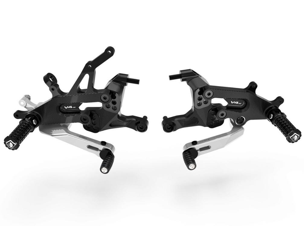 PRSFV401 - DUCABIKE Ducati Streetfighter V4 (2020+) Adjustable Rearset – Accessories in the Motodeal Motorcycle Aftermarket Accessories and Parts Online Shop
